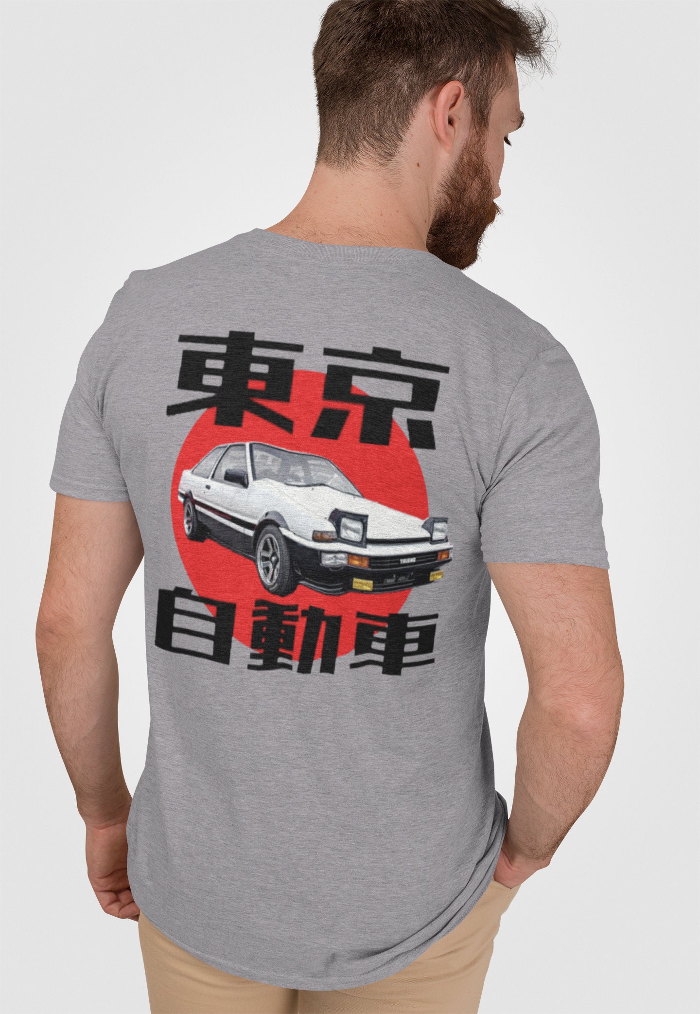 Initial D Trueno AE86 T-Shirt custom t shirt Aesthetic clothing