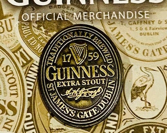 Vintage Guinness Logo Lapel Pin Collector’s Edition 2011