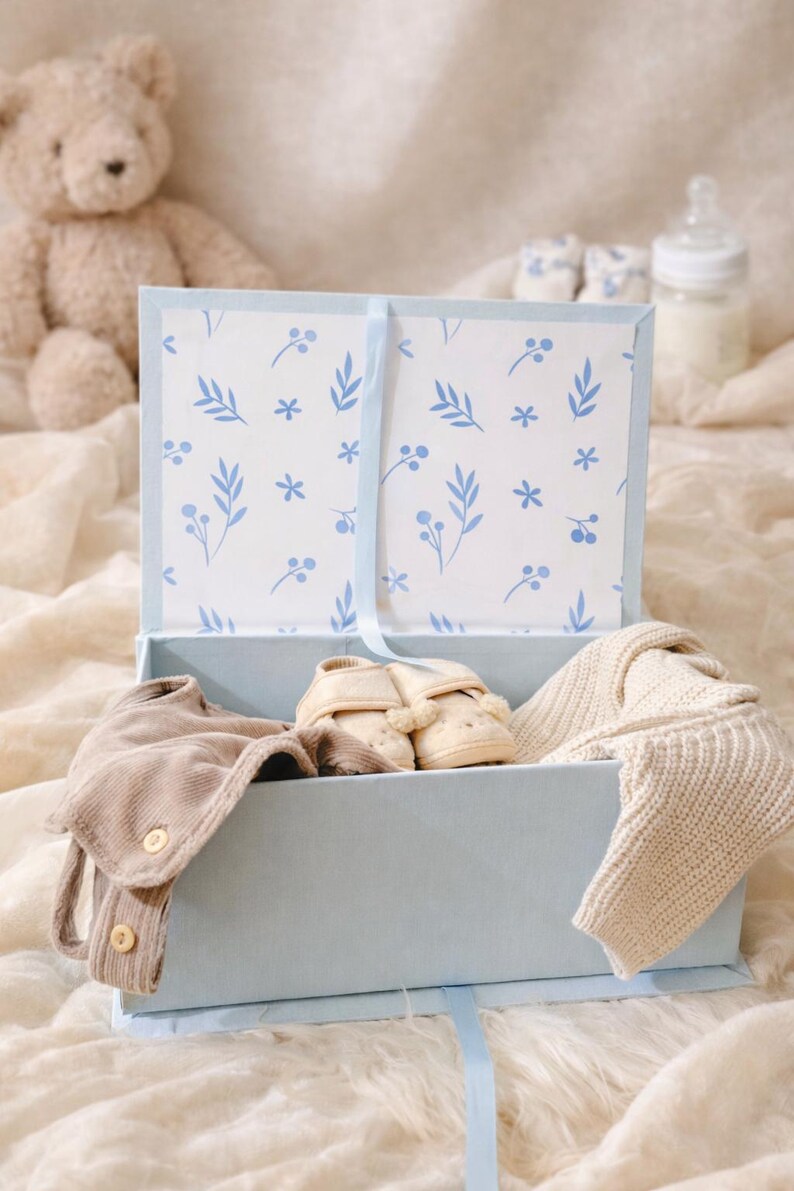Personalized Baby Keepsake Box – Custom Memory Box for Baby Boy ...