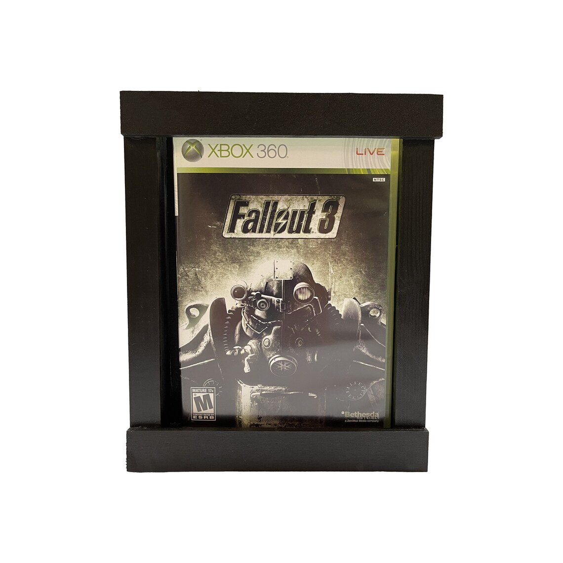 Video Games Display Frame 2 Pack Black Fits Xbox Xbox 360 Etsy