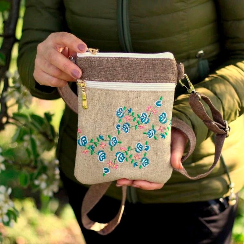 Bohemian Boho Pattern Print Crossbody Bags