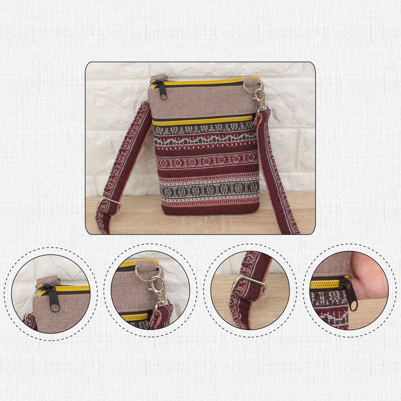 Boho Crossbody Bag Boho Purse Crossbody Tapestry Crossbody Etsy