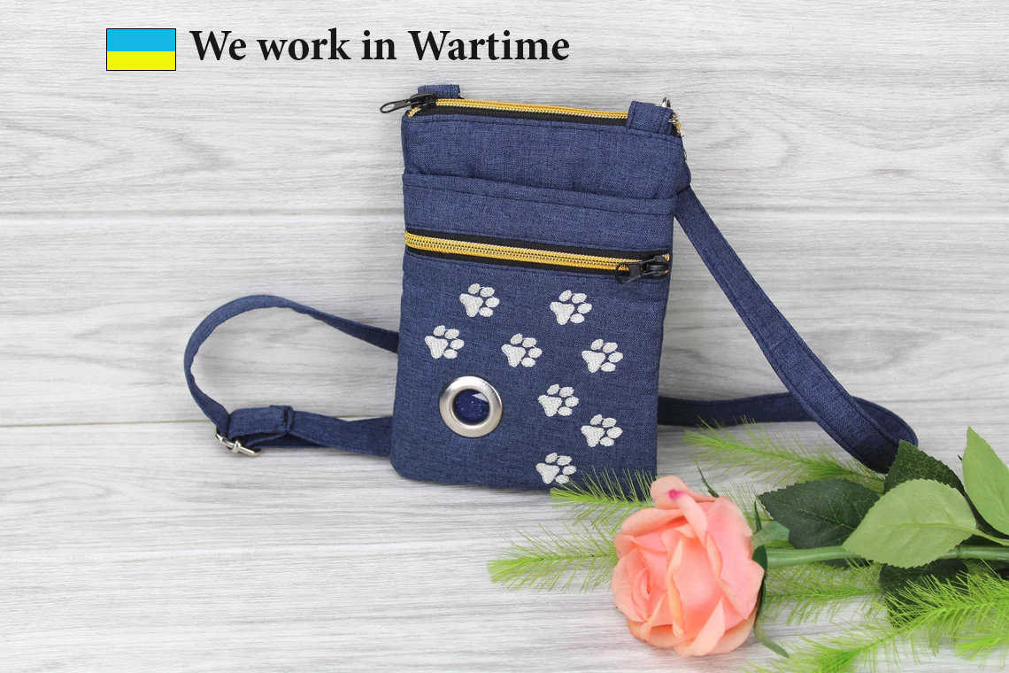 Cross body dog walking bag new arrivals