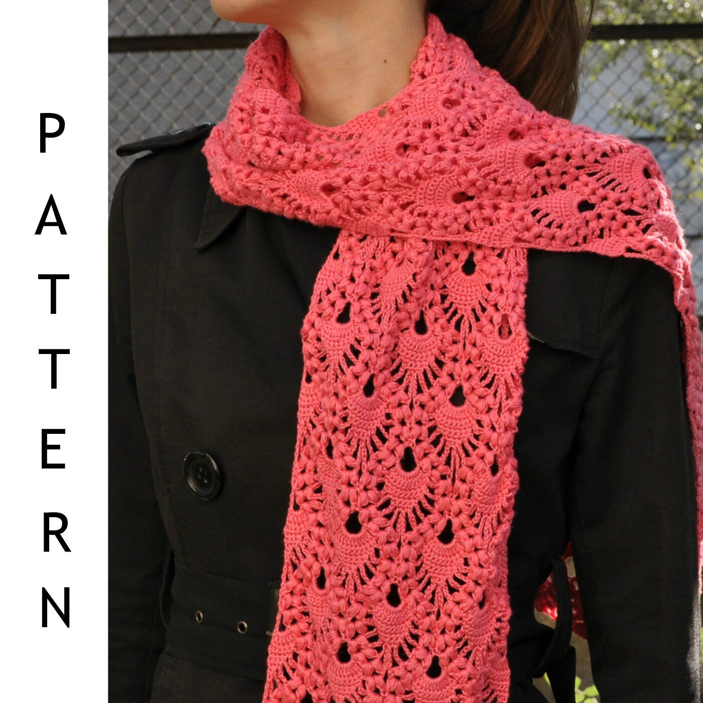 Amory Crochet Scarf Pattern PDF Download Tutorial - Etsy