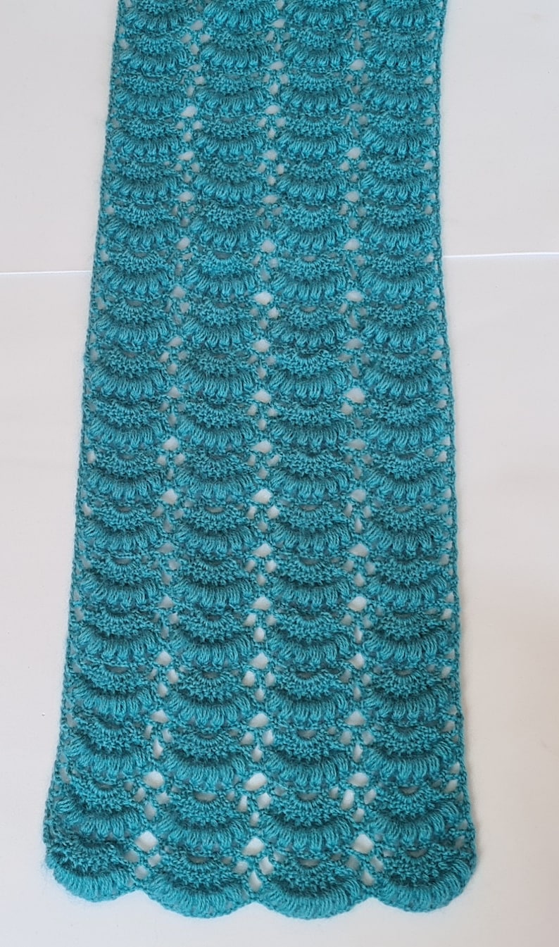 Boryana Crochet Scarf Pattern PDF Download Tutorial - Etsy
