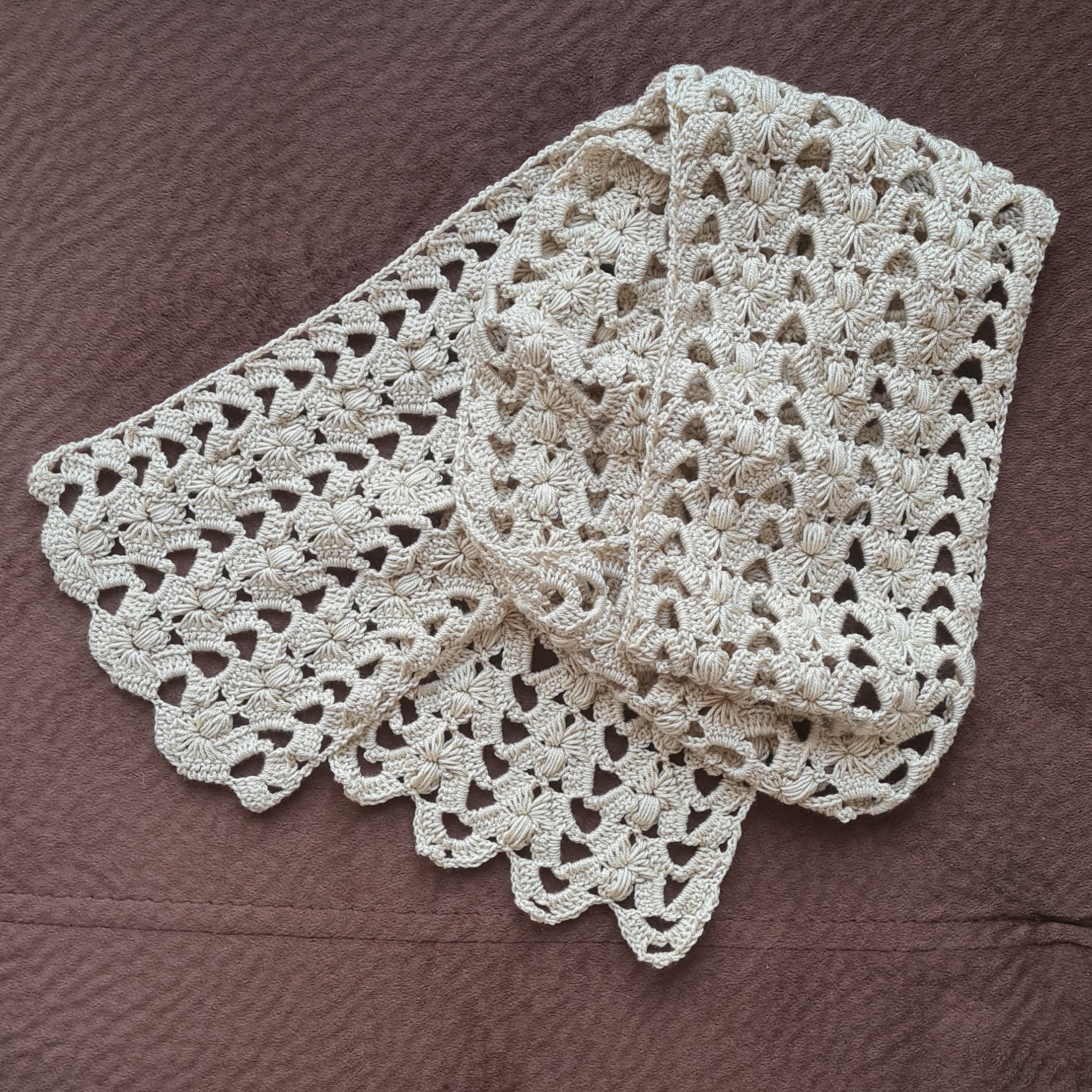 Raniya Crochet Lacy Scarf Pattern PDF Download Tutorial - Etsy