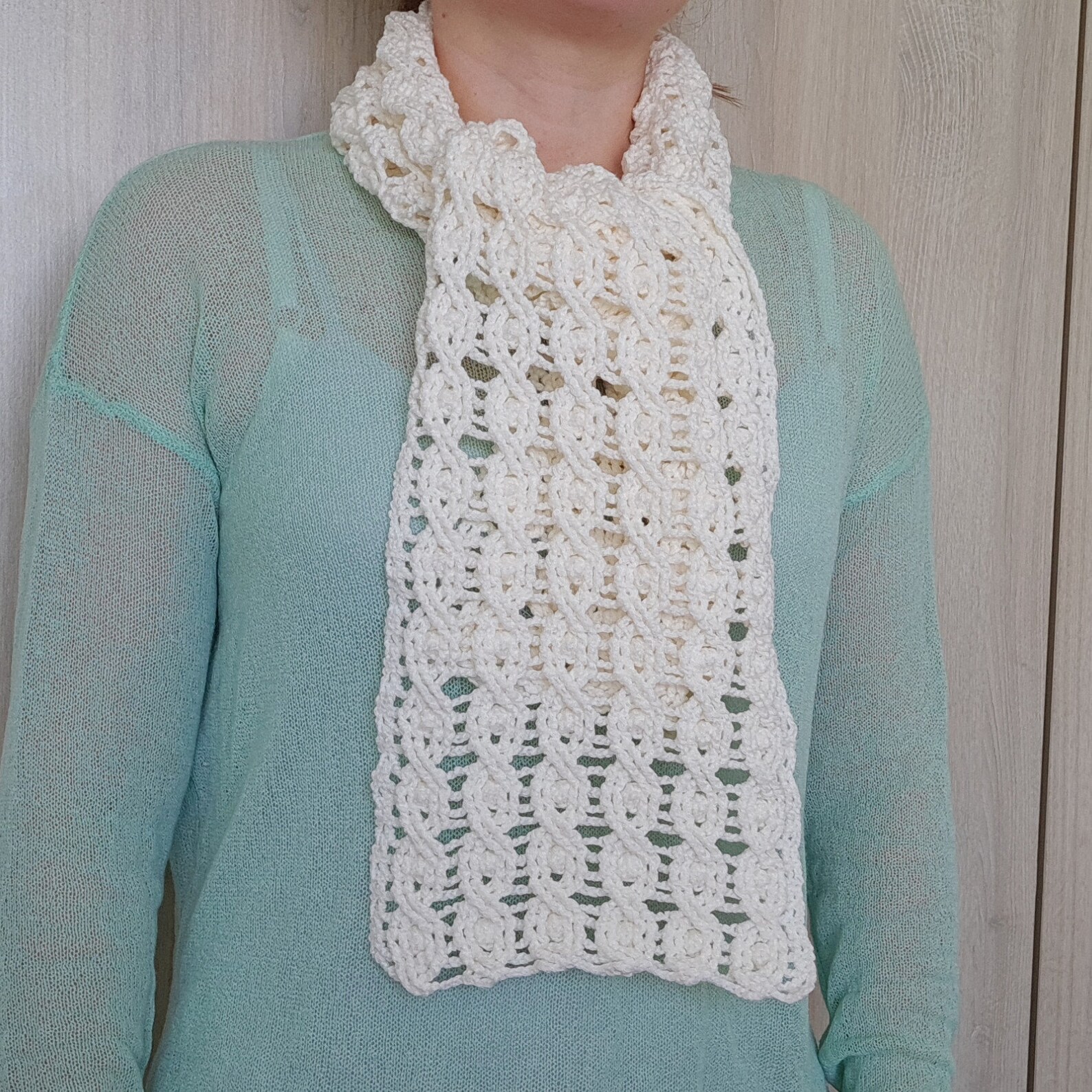 Maryana Crochet Scarf Pattern PDF Download Tutorial - Etsy