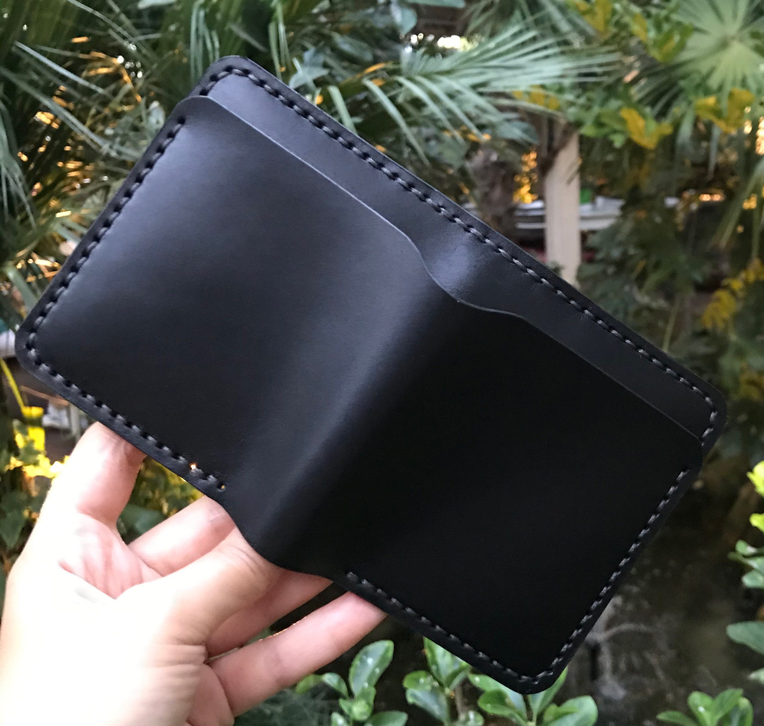 Custom Leather Bifold Wallet Handmade Wallet Leather Wallet | Etsy