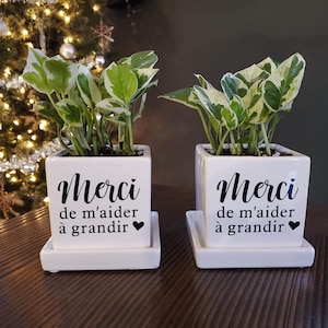 Autocollants merci de m'aider à grandir