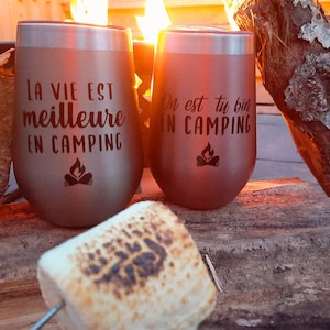 Duo Autocollants Camping