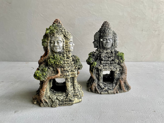 ANGKOR WAT MODEL Terrarium Aquarium Decor Resin Made Decorations Ornament Jungle Arrangement Cambodian Temple Ruins Etsy