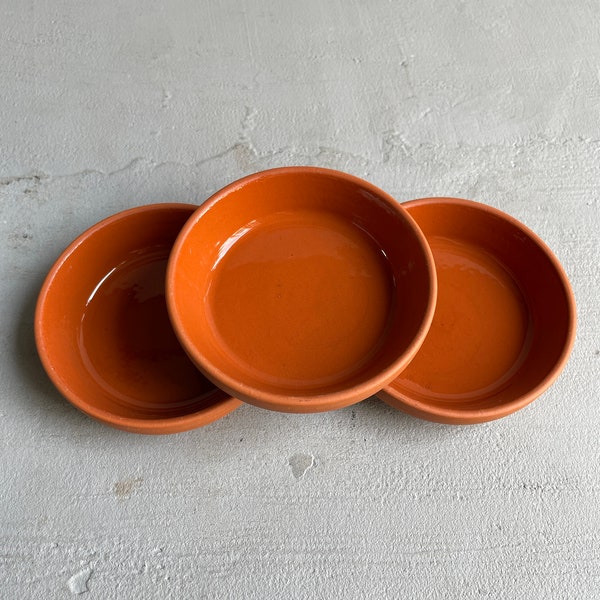 Top Glazed Natural Clay Terracotta Saucer | Clay Tray | Classic Design | Glazed Earthenware | Matching Classic Terracotta Pots
