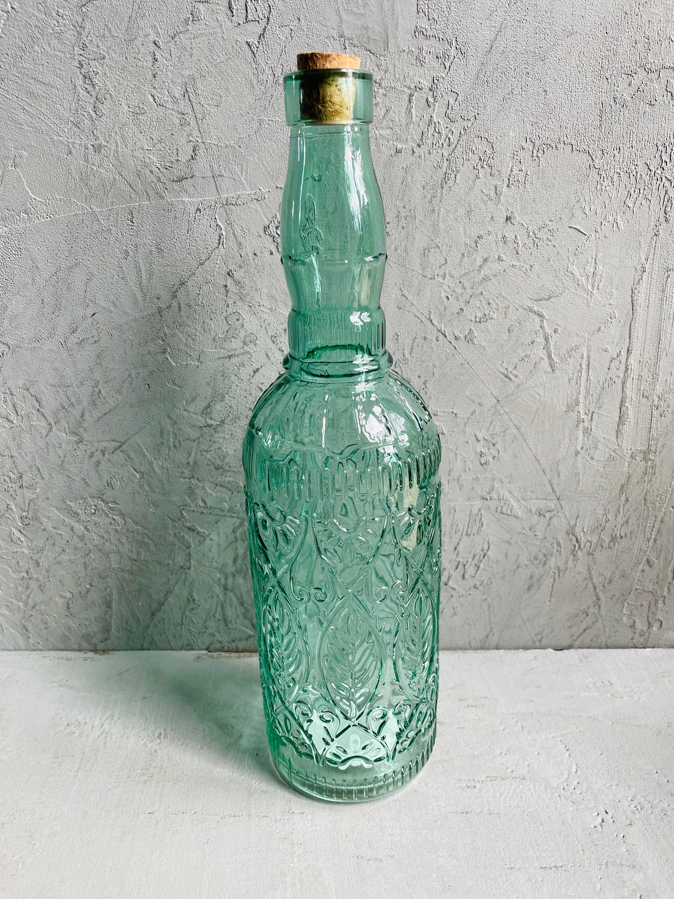 ECOGLASS DECORATIVE BOTTLES Luxury Liquid Container Lights Bottle Home  Decoration Green Glass 100% Recycled Glass Flower Bottle -  Denmark