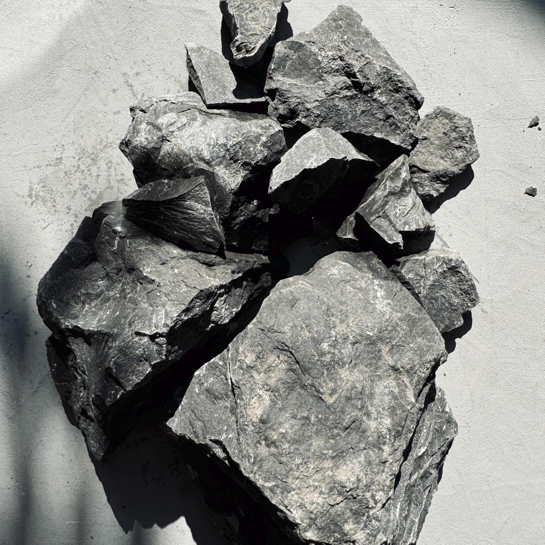 Quality Rocks PREMIUM Mountain BLACK Basalt ROCKS | High Quality Black Mini Rocks ...