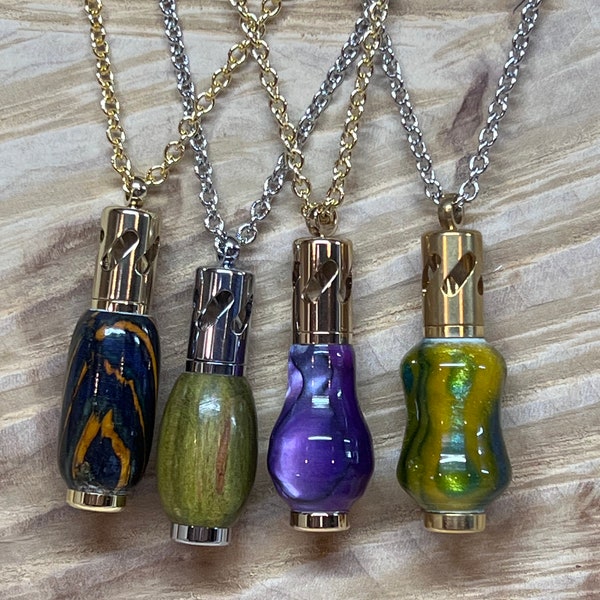 Aromatherapy Necklaces Ready-made, Diffuser Necklace Pendant, Essential Oil Diffuser