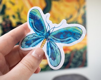 Queen Alexandra's birdwing Holografische Sticker