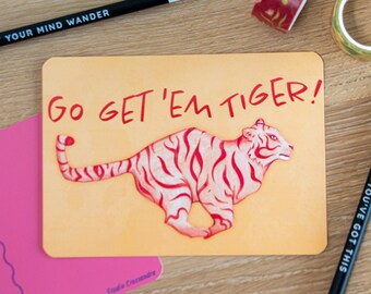 Kaart Go Get 'Em Tiger