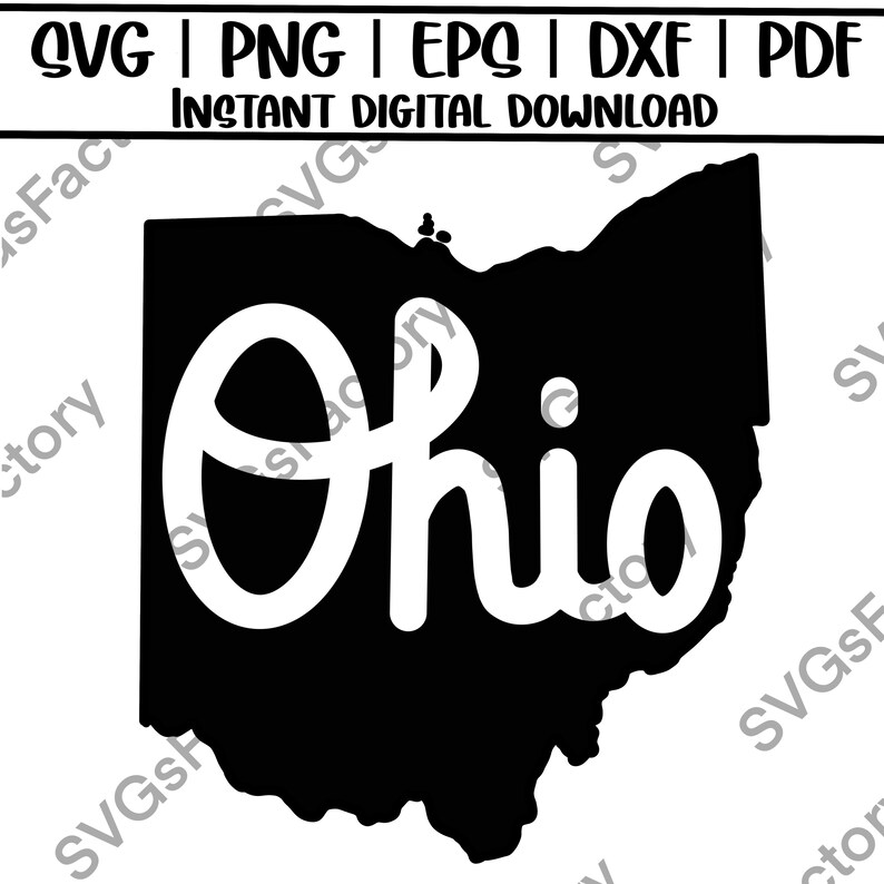 Script Ohio SVG and PNG Digital Download Etsy