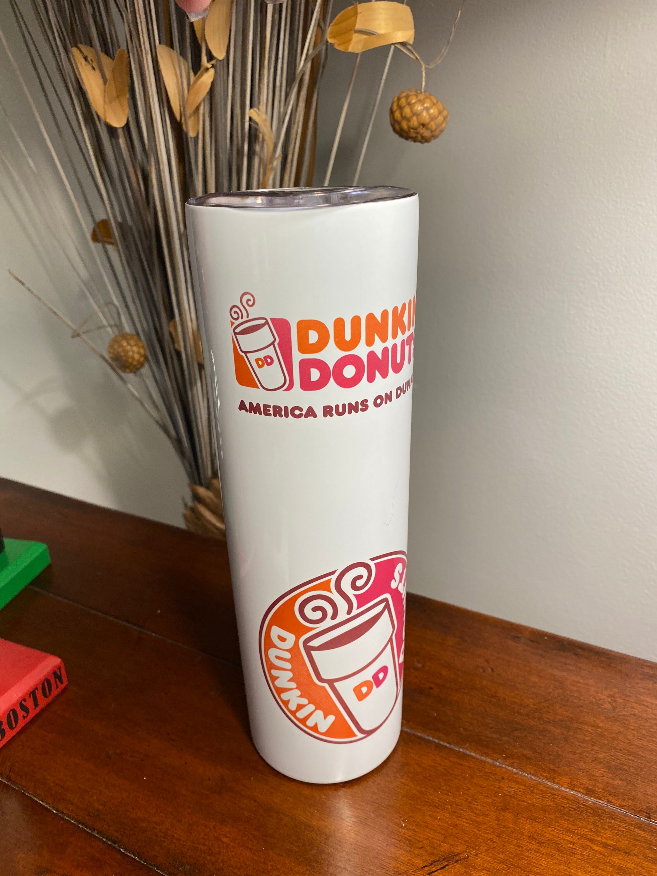 Dunkin Donuts Personalized Coffee Tumbler Tumbler 30oz PSL Etsy