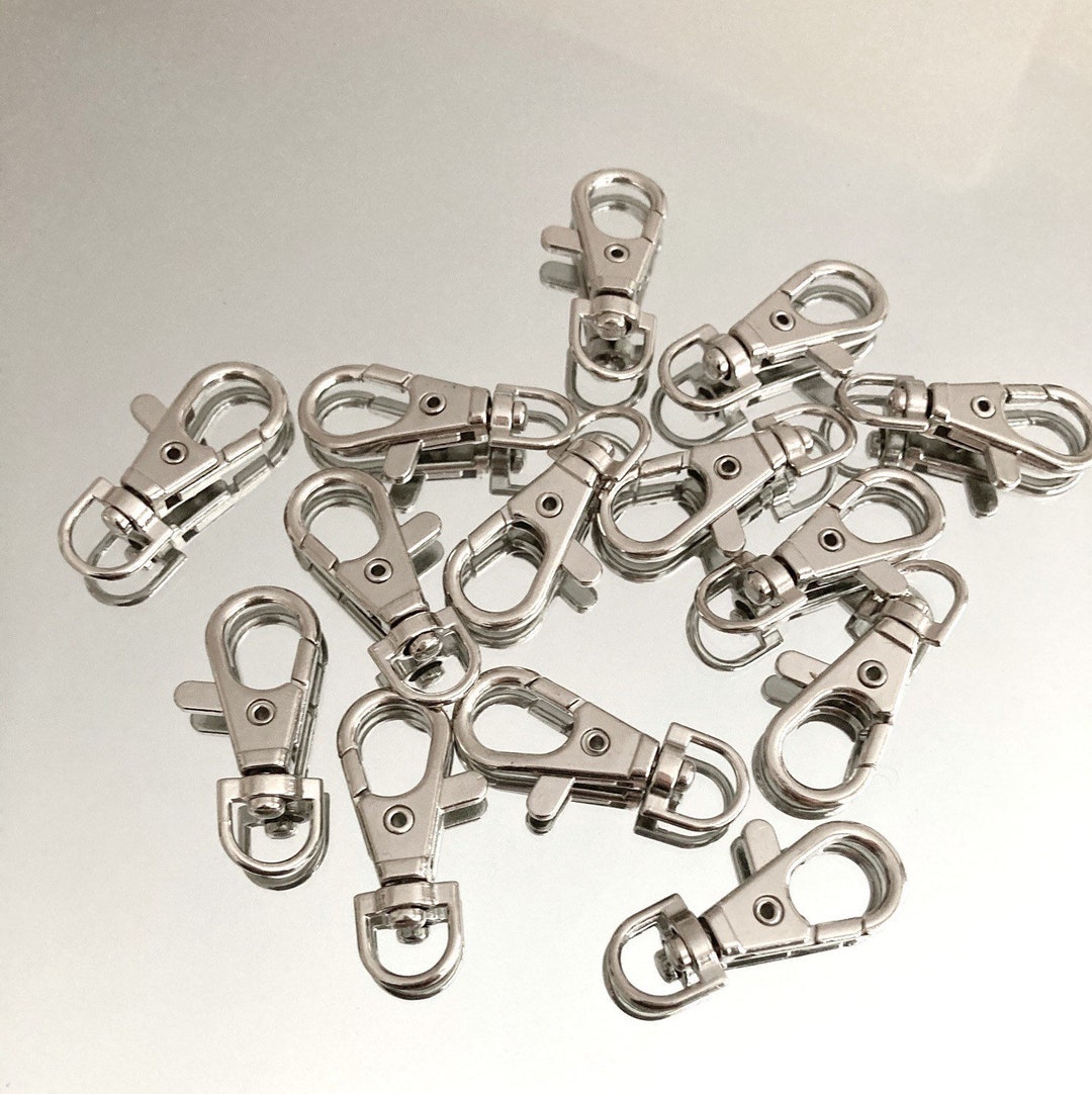 Clasps Silver Clasps Key Ring Clasps Chunky Necklace Clasp Etsy