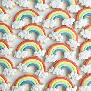 Rainbow & Cloud Cookie Cutter