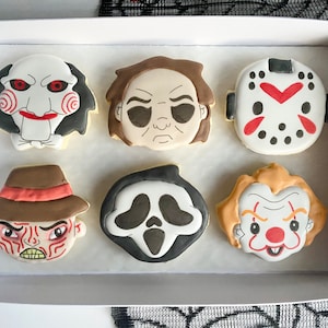 Horror Villains Sugar Cookie Gift