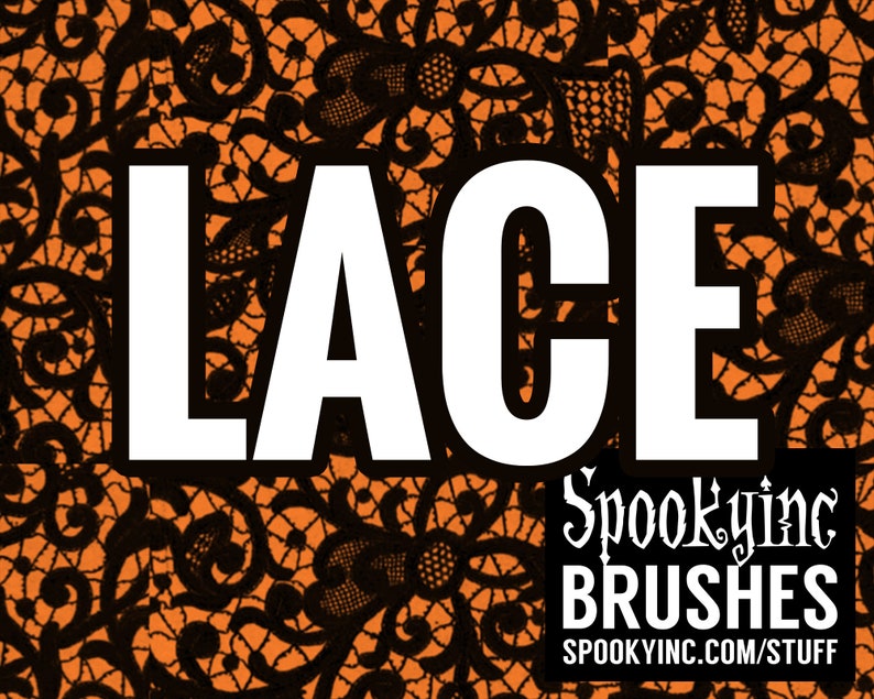 LACE Procreate Stamp Brush | Etsy