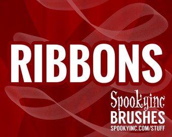 RIBBON - Procreate Stamp Brush