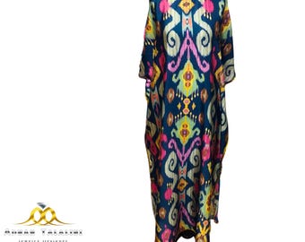 Ikat pattern Caftan