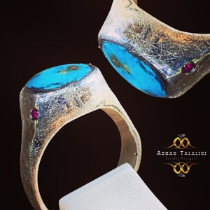 Enchant of Turquoise lighted by ruby
