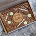 Postbox Brownie Slabs - Letterbox Size - Birthday Brownie - Anniversary Gift - Thank you Gift 