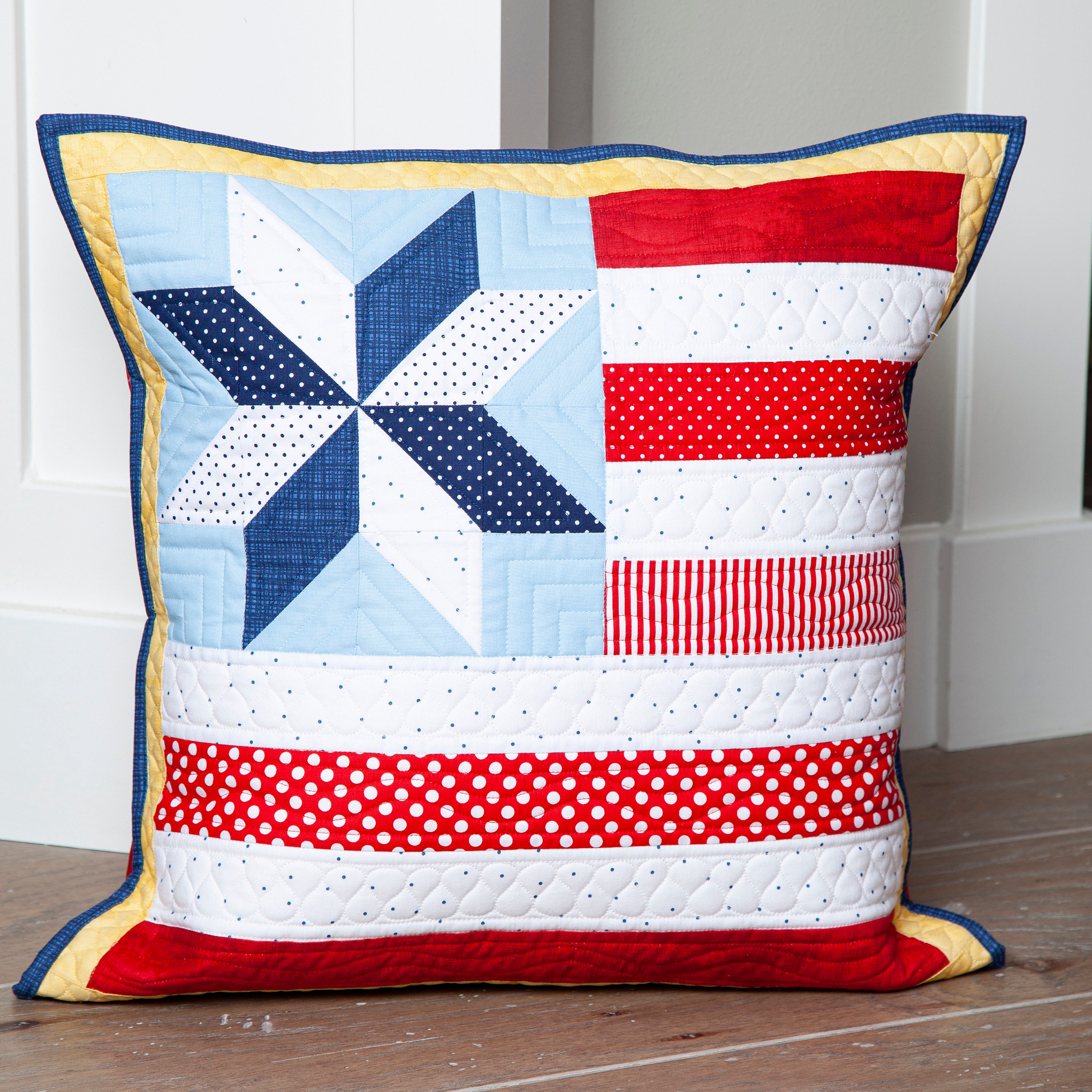 September 2021 Riley Blake Designs Pillow Of The Month Kit By Lori Holt 