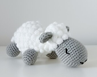 Little Lamb Crochet Pattern: Sheep Amigurumi Toy (PDF Pattern)