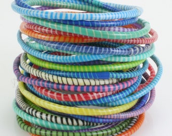 recycled bracelets