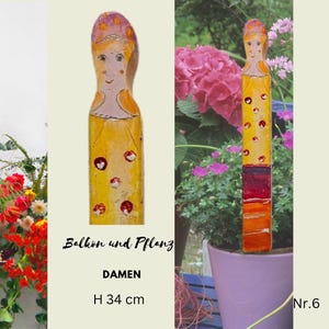 # Dames du balcon # Dames du jardin # Dames des pots de fleurs # Piquet de jardin