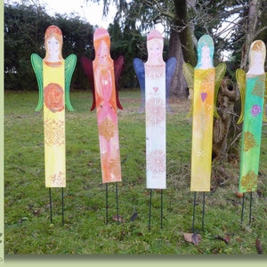 Peace Angel # Garden Angel # Garden Elf # Christmas Angel # Wooden Angel