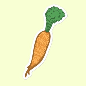 Carrot Passage Audiology Sticker, Audiologist, Audiology Student, Audiology Gift, AuD Graduation Gift