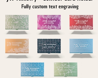 Best Life Ever Contact card holder - JW