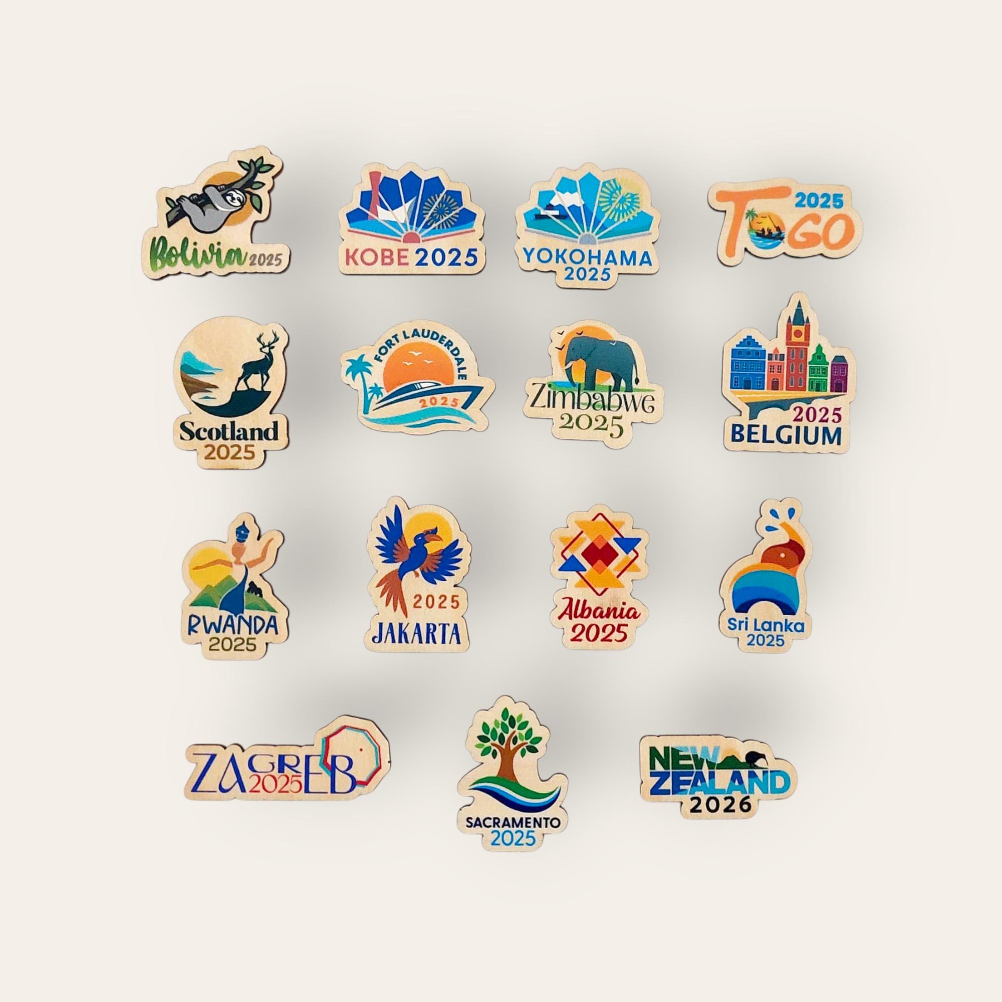 Pins Special Convention 2025 - Lapel pin JW - Pure Worship - Gift Special Convention - Gift JW