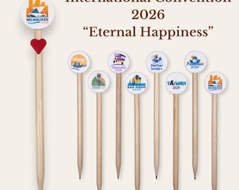 Wooden Pencil International Convention 2026 – Eternal Happiness – International Convention Gift – JW Gift