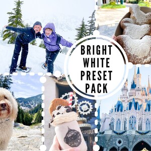 10-Pack Bright White Lightroom Presets