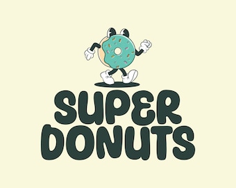 Super Donuts Font