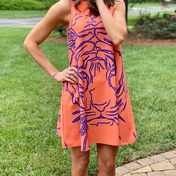 Lsu Game Day Dress Etsy