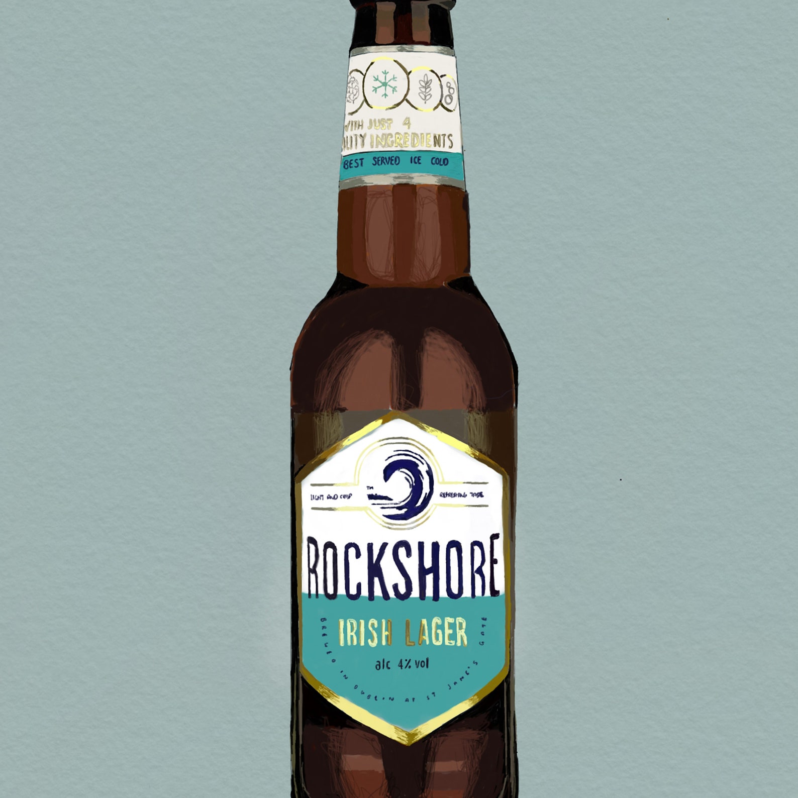 Irish Beer Rockshore Guinness Art Prints Set or Single Etsy