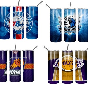 20oz stainless steel tumbler - custom basketball designs!