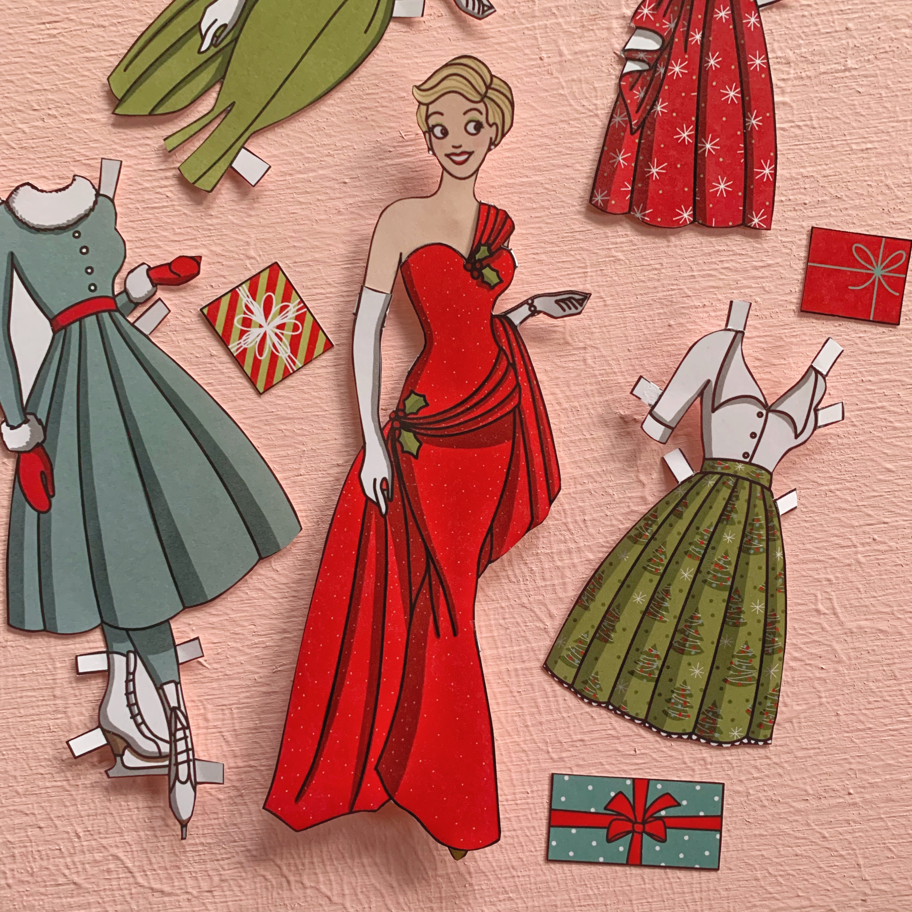 DIGITAL DOWNLOAD 1950's Retro Style Christmas Printable - Etsy