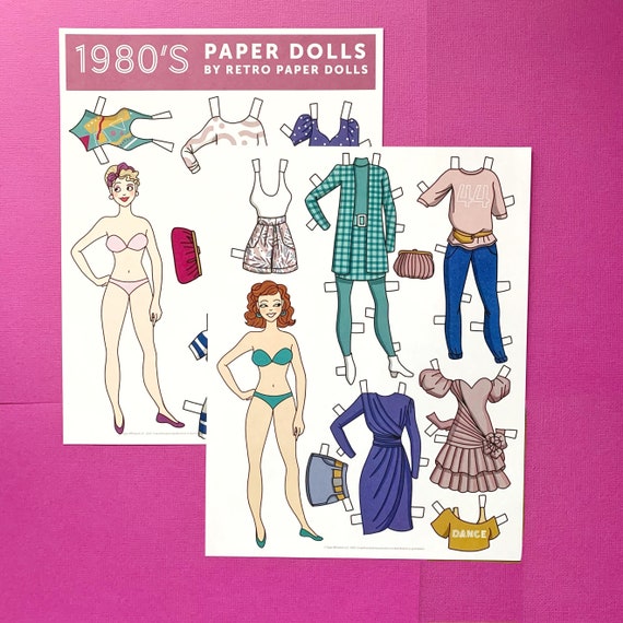 1980s hotsell paper dolls