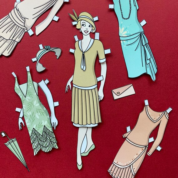 1920s paper dolls sale