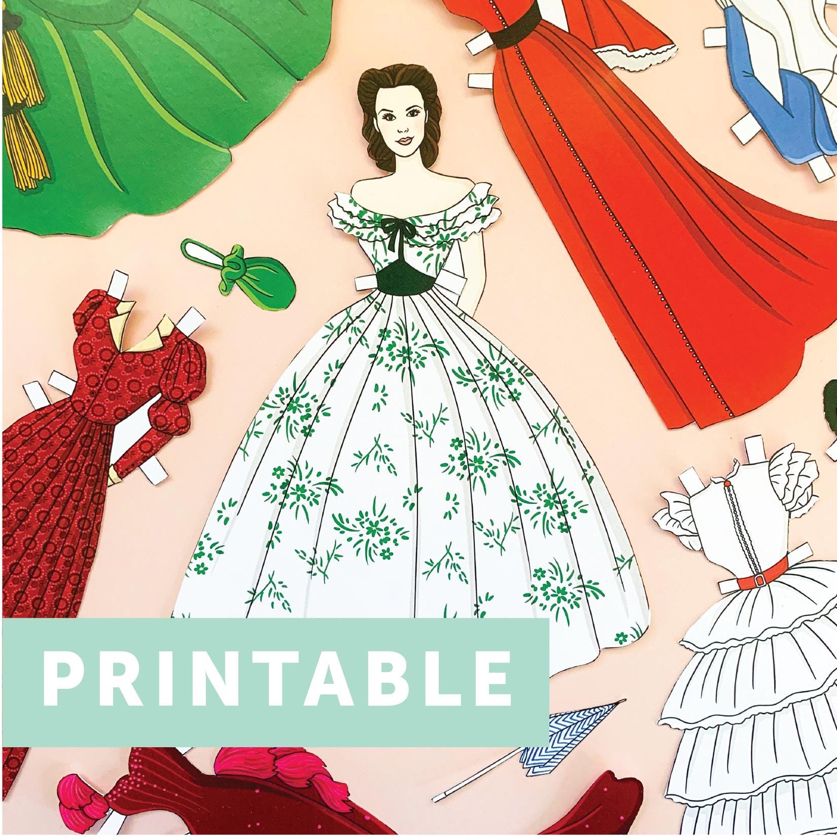 Gone With the Wind Dress - Etsy