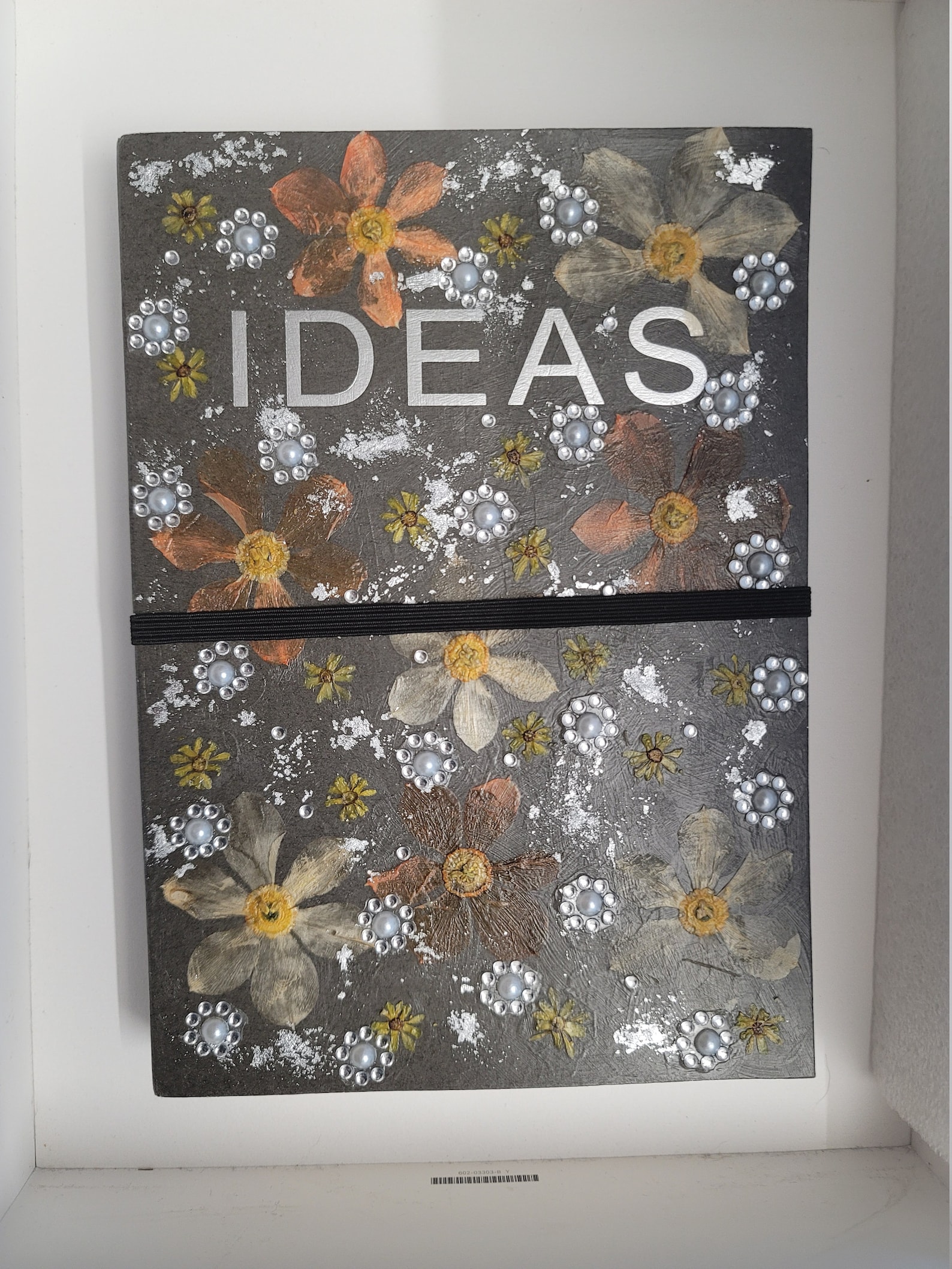 Real Pressed Flower Journal Floral Notebook 120 Total Sheets Etsy